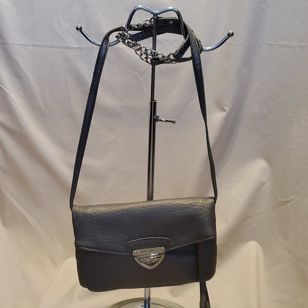 Nine West Grey Envelope Crossbody Bag